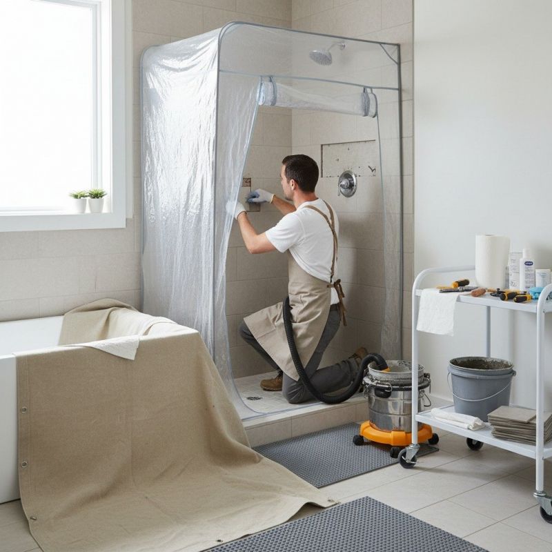 Bathroom Floor Repair