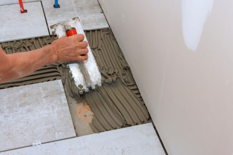 Products For Bathroom Floor Repairs in use