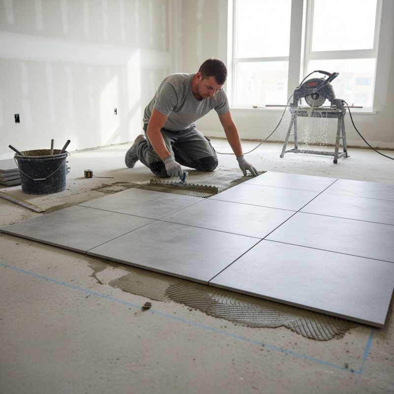 Restroom Floor Replacement in Loudoun County, VA