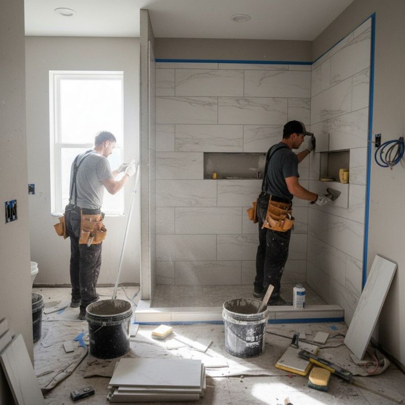 Tile Shower Pan Installation in Denver, CO