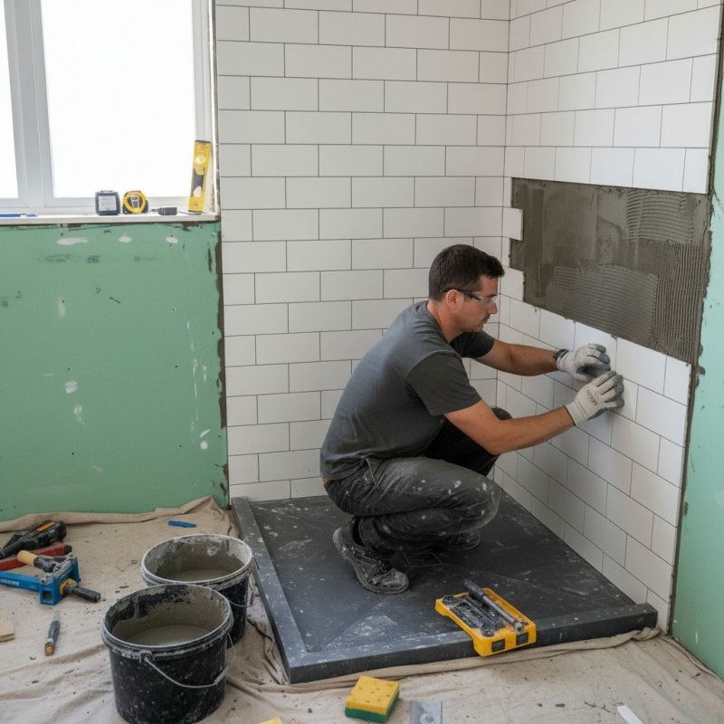 Tile Shower Pan Installation in Denver, CO